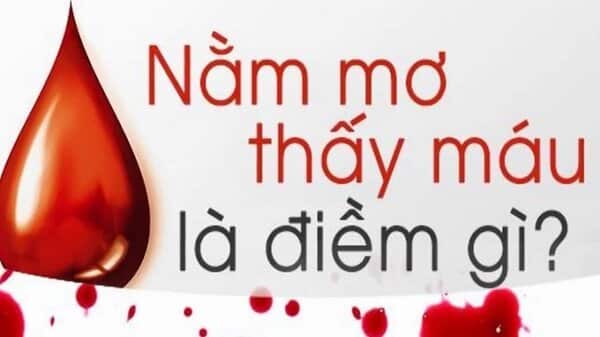 Giải Mã Giấc Mơ Thấy Máu - Sổ mơ lô đề KQXS